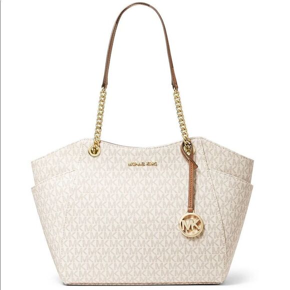 Michael Kors Jet Set Travel Large Logo Shoulder Bag - Picture 1 of 4